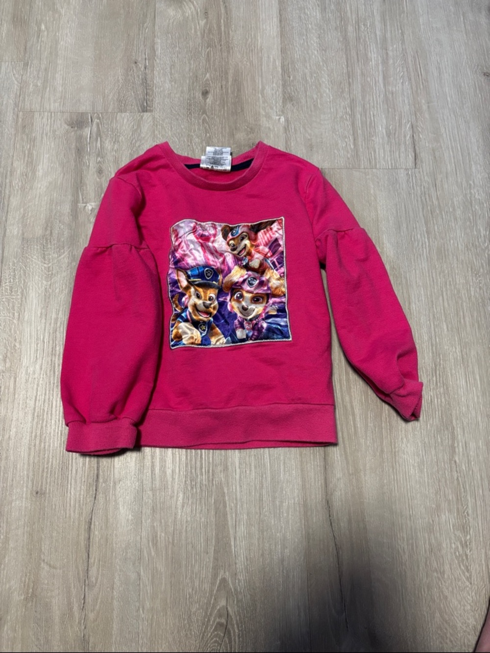Nickelodeon Hot Pink Paw Patrol Long Sleeve Tee